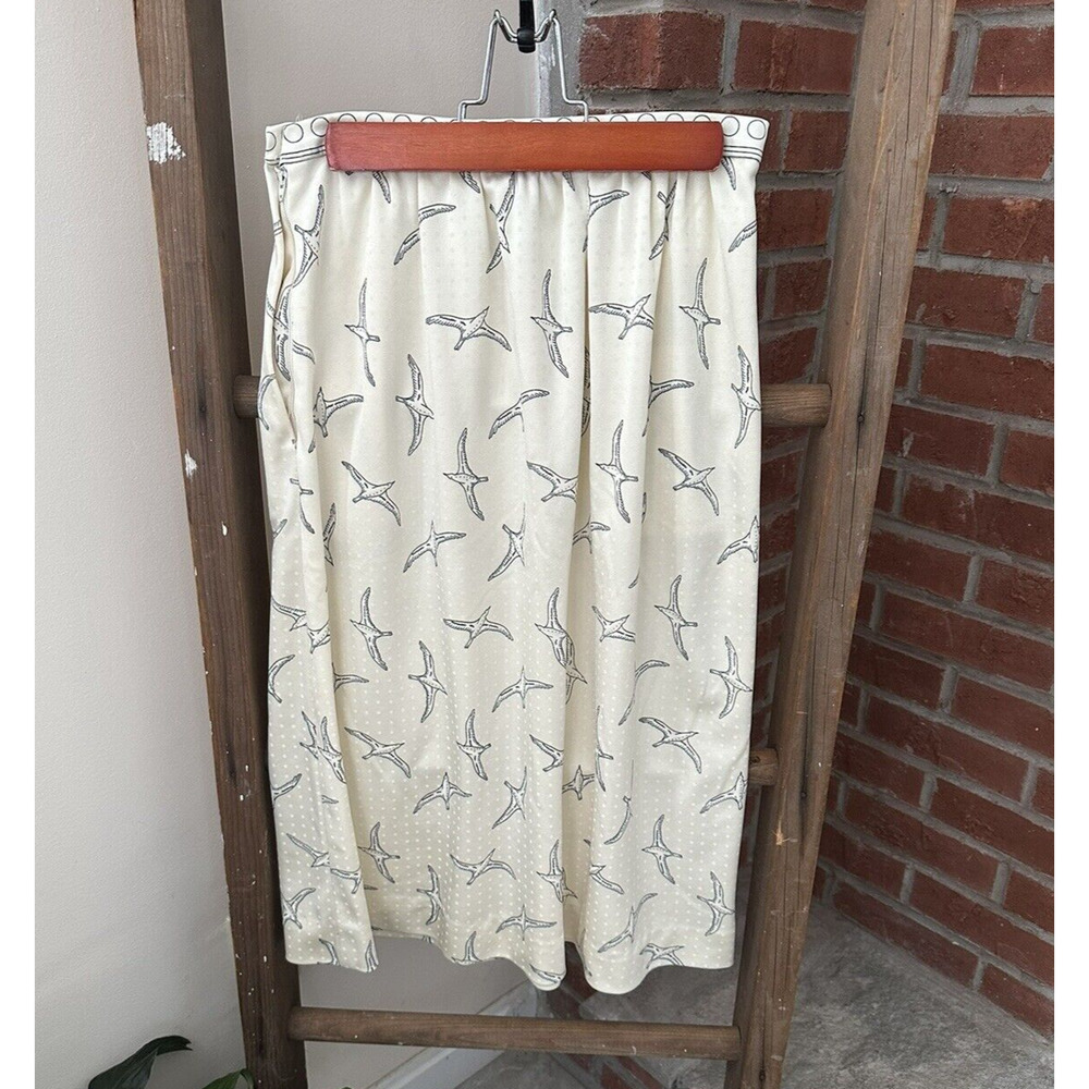 Vintage Mr. Dino Skirt Women's Skirt Seagulls Birds Size 10